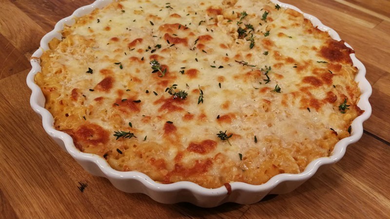 Εκπ.22 Γ' - ΗΠΑ - Kόκκινο Mac 'n' Cheese