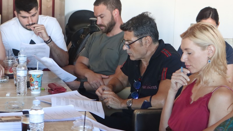 Άγρια γή - Η πρώτη ανάγνωση σεναρίου